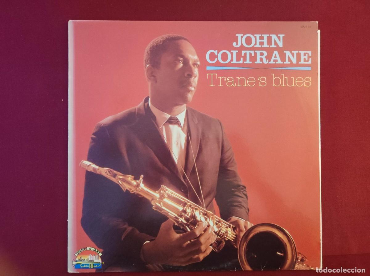 Discos de vinilo: Vinilo LP &rdquo;Trane's Blues&rdquo; John Coltrane &ndash; Grabaciones Clasicas (Giants of Jazz, 1987)