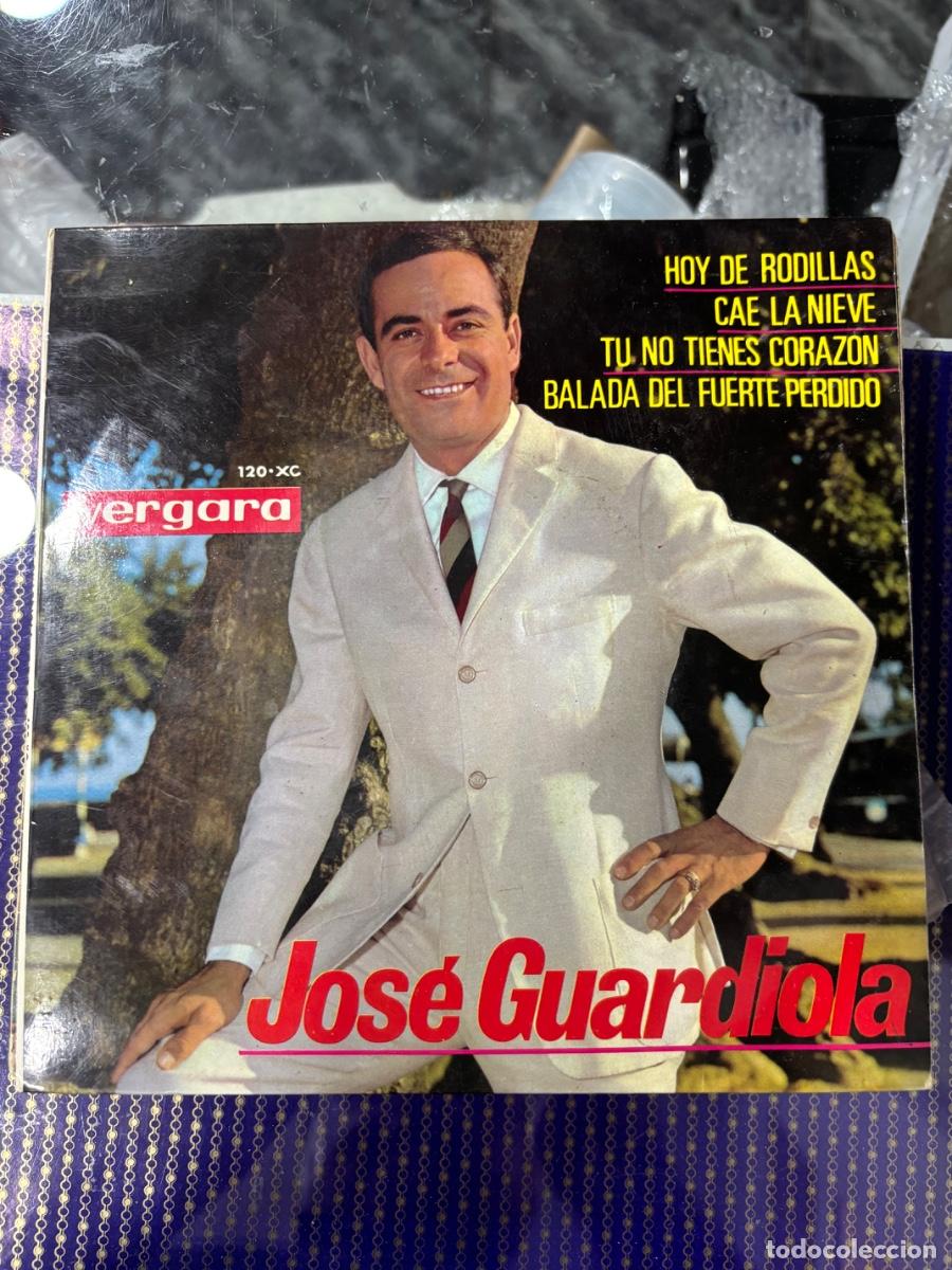 Discos de vinilo: Jos&eacute; Guardiola. Hoy de rodillas