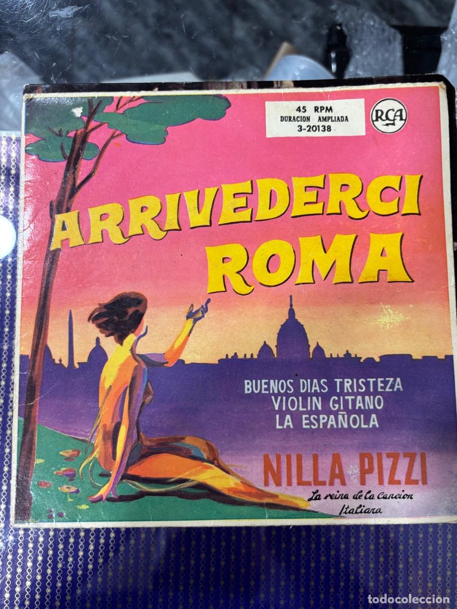 Discos de vinilo: NILLA PIZZI, ARRIVEDERCI ROMA - Foto 1
