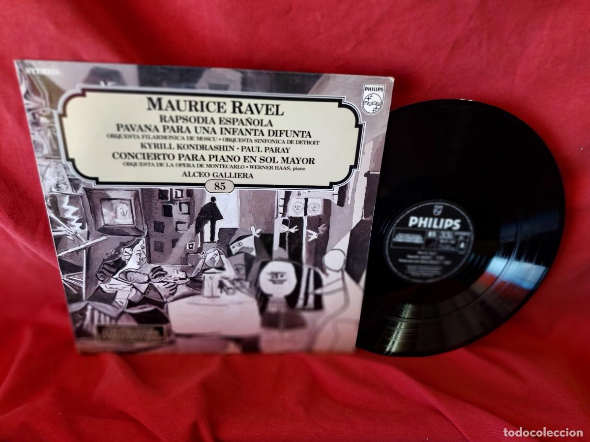 Discos de vinilo: LP rapsodia espa&ntilde;ola ,maurice Ravel ( PEDIDOS M&Iacute;NIMOS 10 &euro; ) CAJA N.&ordm; 3 - LP