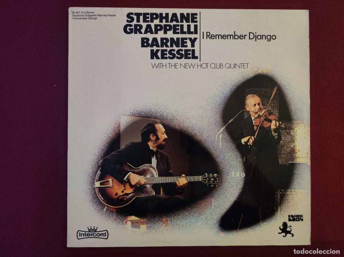 Discos de vinilo: Vinilo LP &rdquo;I Remember Django&rdquo; Stephane Grappelli &ndash; Jazz Manouche (Intercord, 1971) - Foto 1