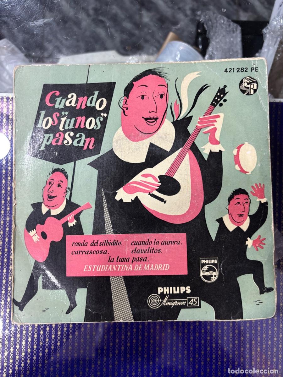 Discos de vinilo: Estudiantina De Madrid ?&ndash; Cuando Los Tunos Pasan