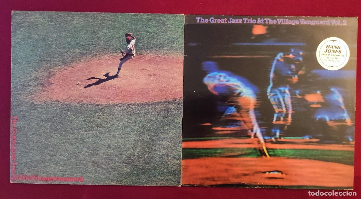 Discos de vinilo: Lote 2 Vinilos &rdquo;At The Village Vanguard&rdquo; Great Jazz Trio &ndash; Jazz Directo (East Wind, 1977-1978)