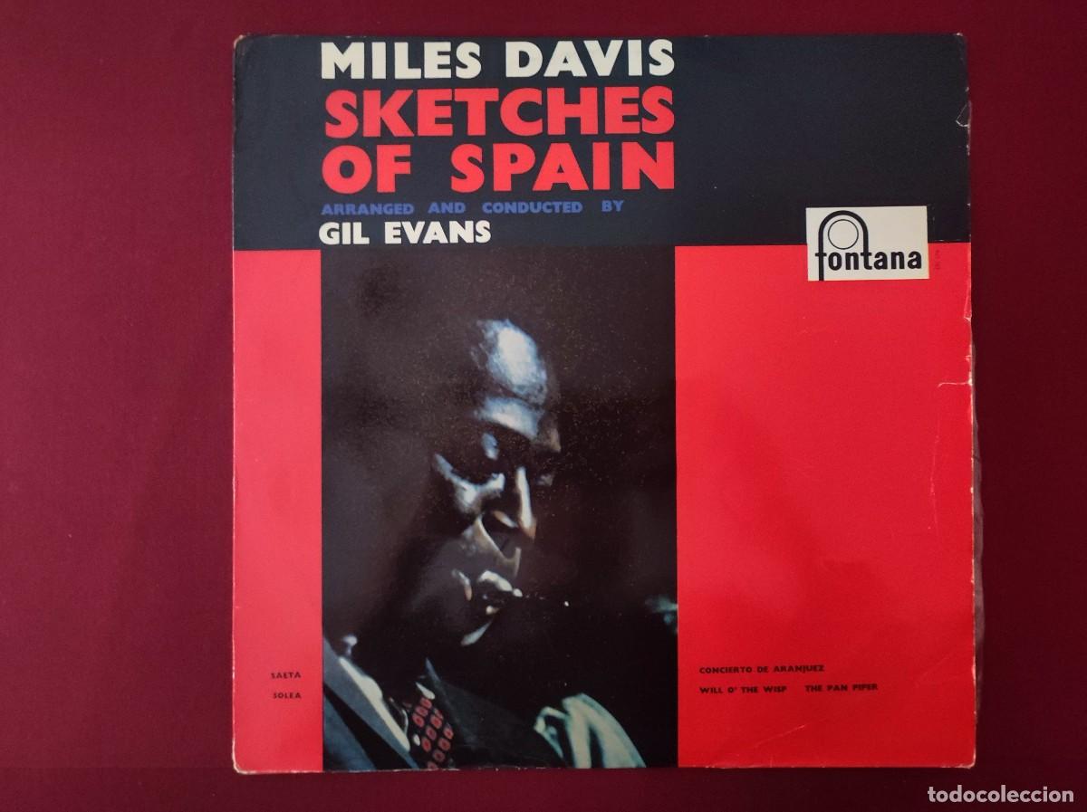 Discos de vinilo: Vinilo LP &rdquo;Sketches of Spain&rdquo; Miles Davis &ndash; Arreglos de Gil Evans (Fontana, 1961)