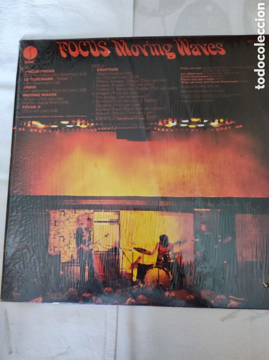 Discos de vinilo: FOCUS - MOVING WAVES - Foto 2