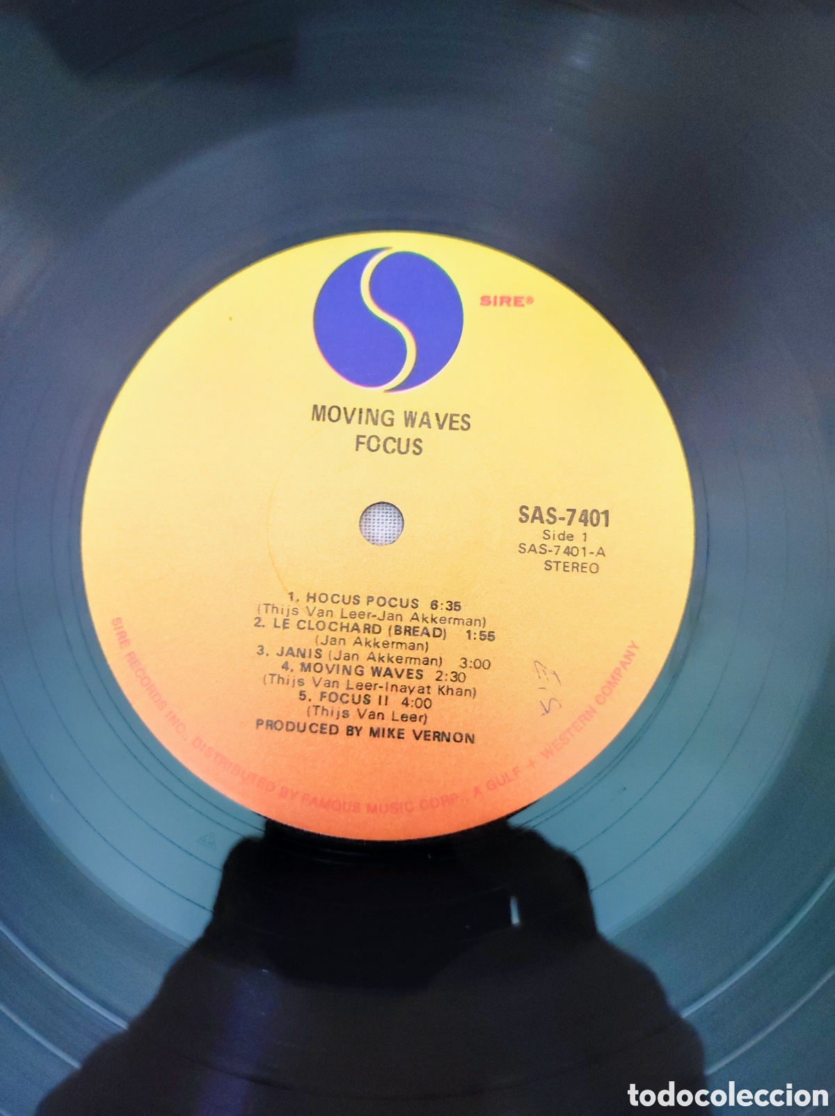Discos de vinilo: FOCUS - MOVING WAVES - Foto 3