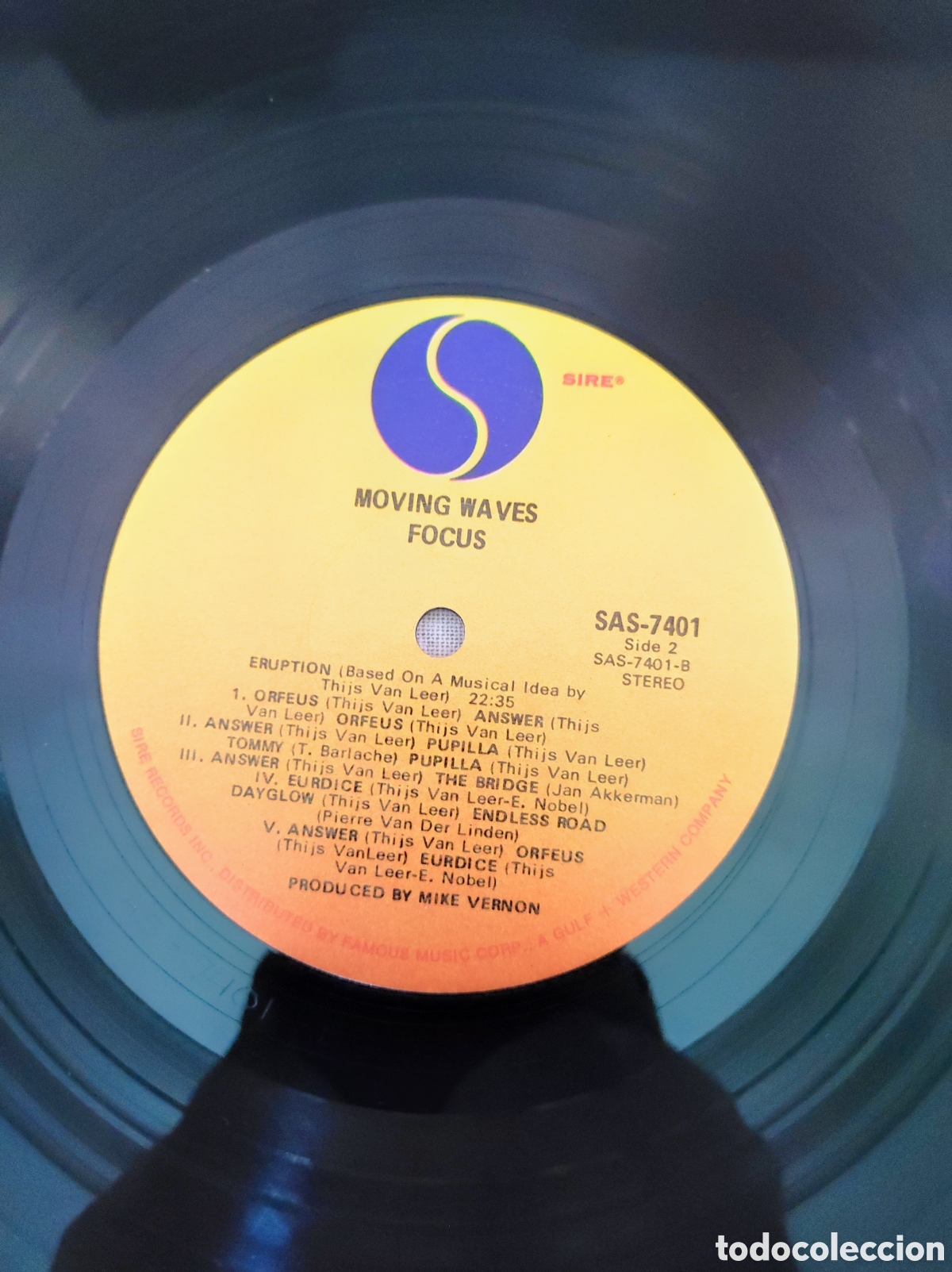 Discos de vinilo: FOCUS - MOVING WAVES - Foto 4
