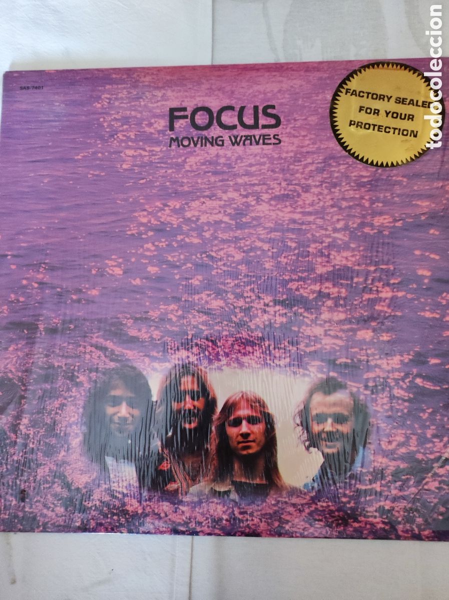 Discos de vinilo: FOCUS - MOVING WAVES - Foto 1