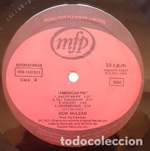 Discos de vinilo: Amarican Pie. The Rainbow Collection - Don McLean - Foto 3