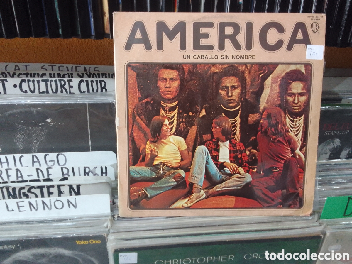 Discos de vinilo: America,un caballo sin nombre
