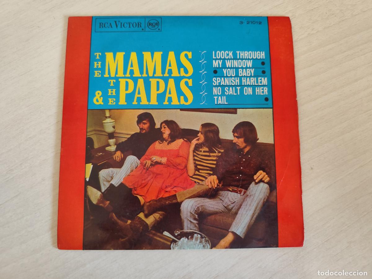 Discos de vinilo: THE MAMAS AND THE PAPAS - LOOCK THORUGH MY WINDOW +3 EP RARO DE 1966 SPAIN