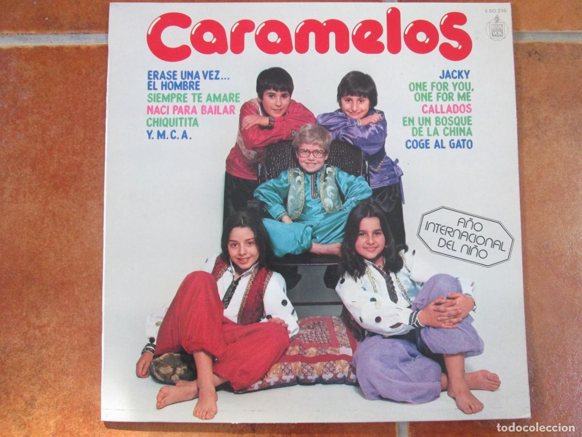 Vinyl-Schallplatten: CARAMELOS - &Eacute;rase una vez el hombre + 9. LP, ede espa&ntilde;ola 12&rdquo; 1979. Muy buen estado (VG+)