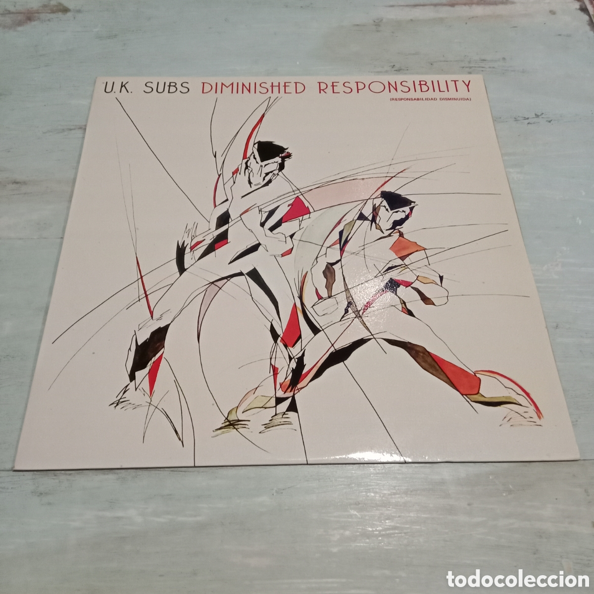 Discos de vinilo: U.K. SUBS - DIMINISHED RESPONSIBILITY - LP - Foto 1