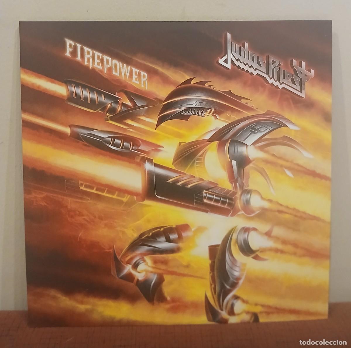 Discos de vinilo: VINILO NUEVO FIREPOWER - DOBLE LP DE JUDAS PRIEST CON PORTADA GATEFOLD