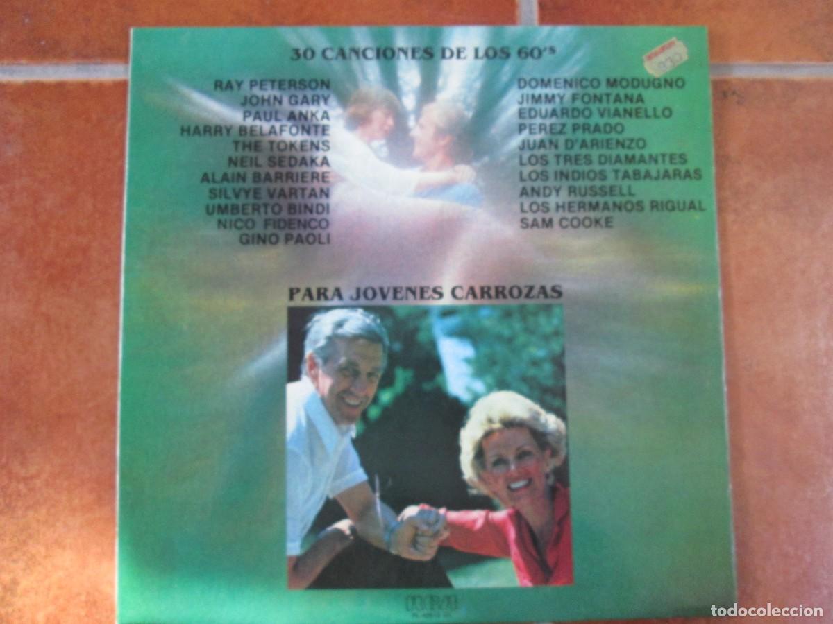 Discos de vinilo: 30 CANCIONES DE LOS 60&acute;S. Doble LP recop. Ed espa&ntilde;ola 12&rdquo; 1978. Impecable (NM)
