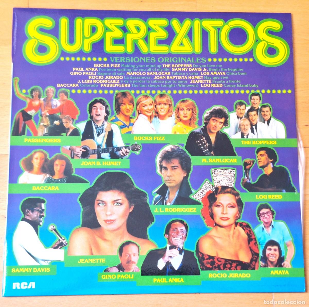Vinyl records: SUPEREXITOS - GRABACIONES ORIGINALES - DISCO VINILO LP - R.C.A. A&Ntilde;O 1981 - PERFECTO ESTADO