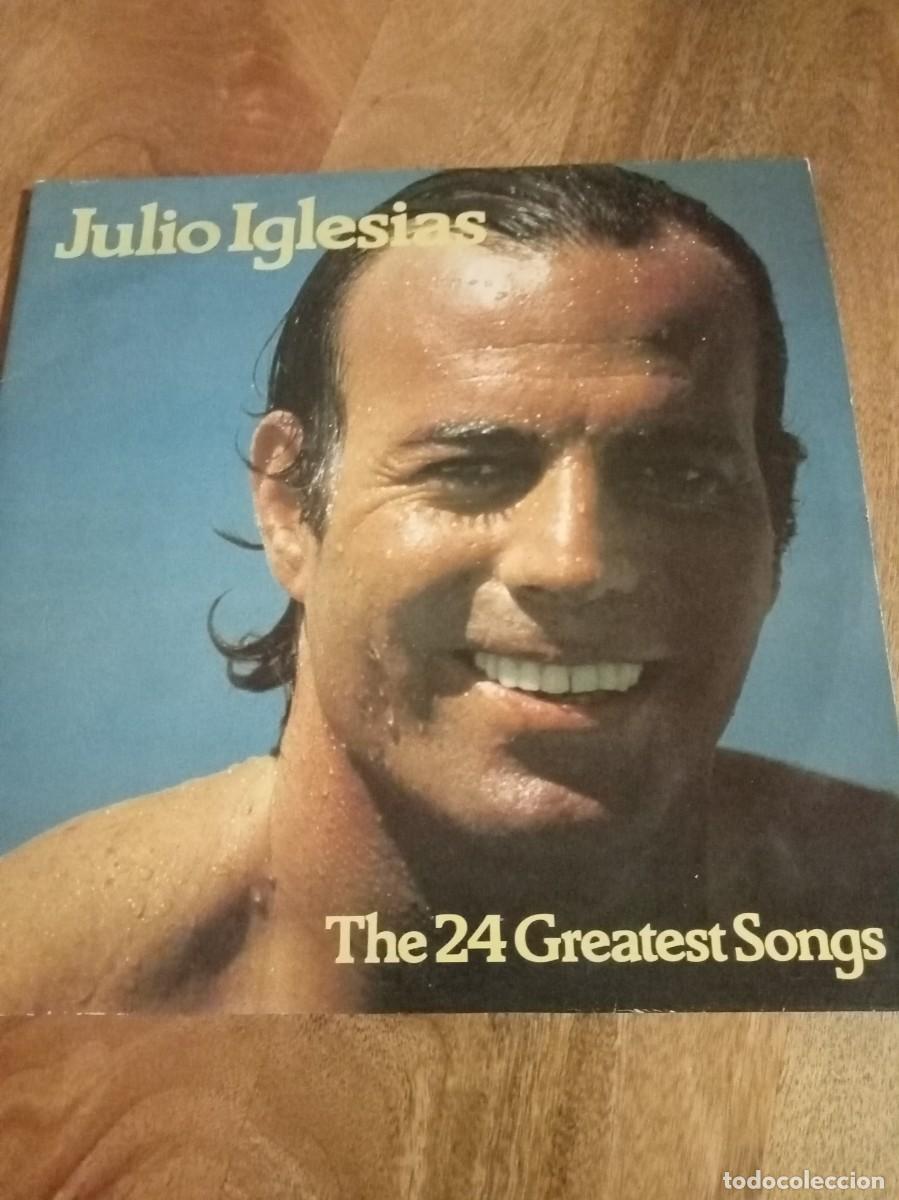 Discos de vinilo: DOBLE LP JULIO IGLESIAS : THE 24 GREATEST SONGS (24 GRANDES CANCIONES) CANTADAS EN ESPA&Ntilde;OL