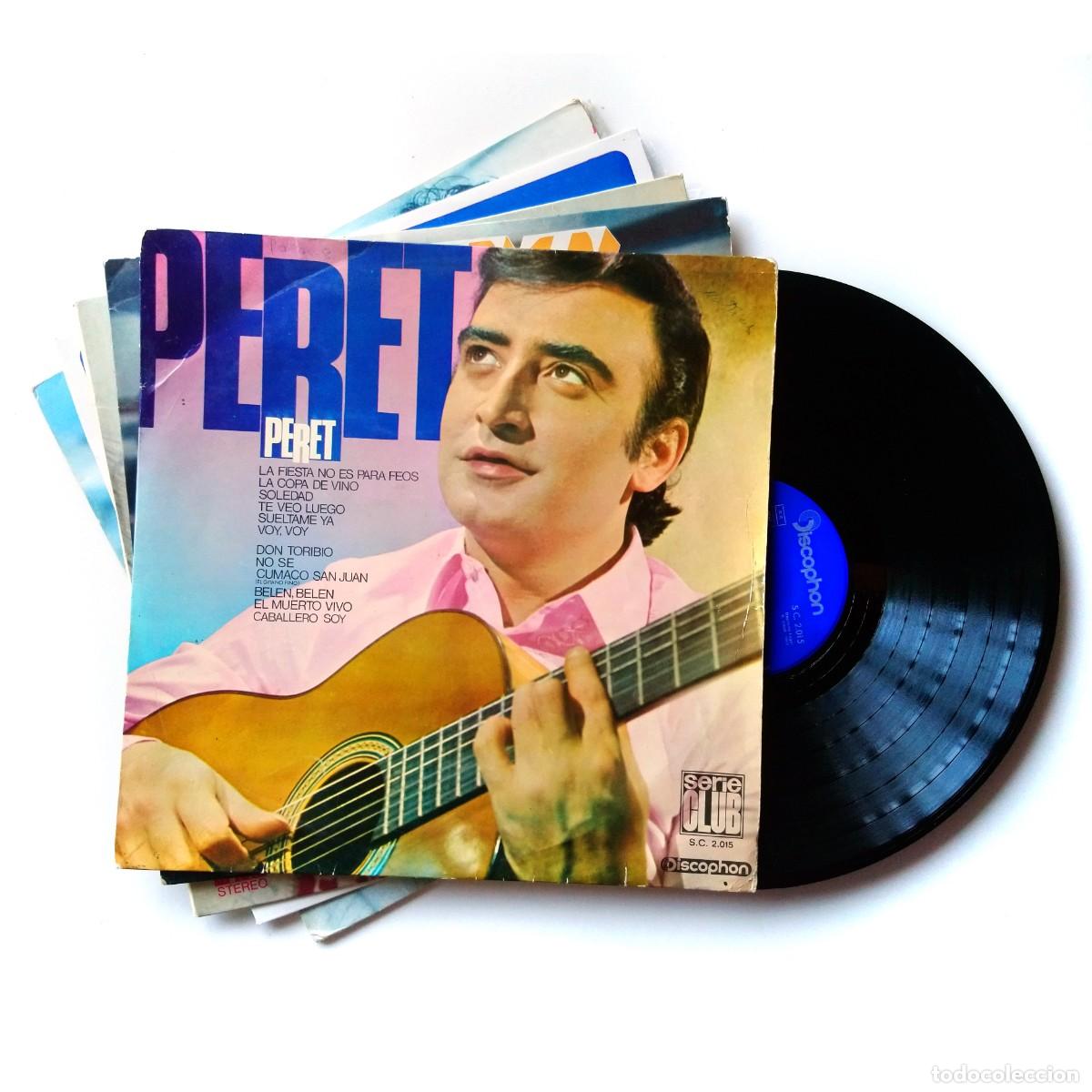 Discos de vinil: PERET Lote 5 LP Una Lagrima El Joven La Fiesta No Es Para Feos