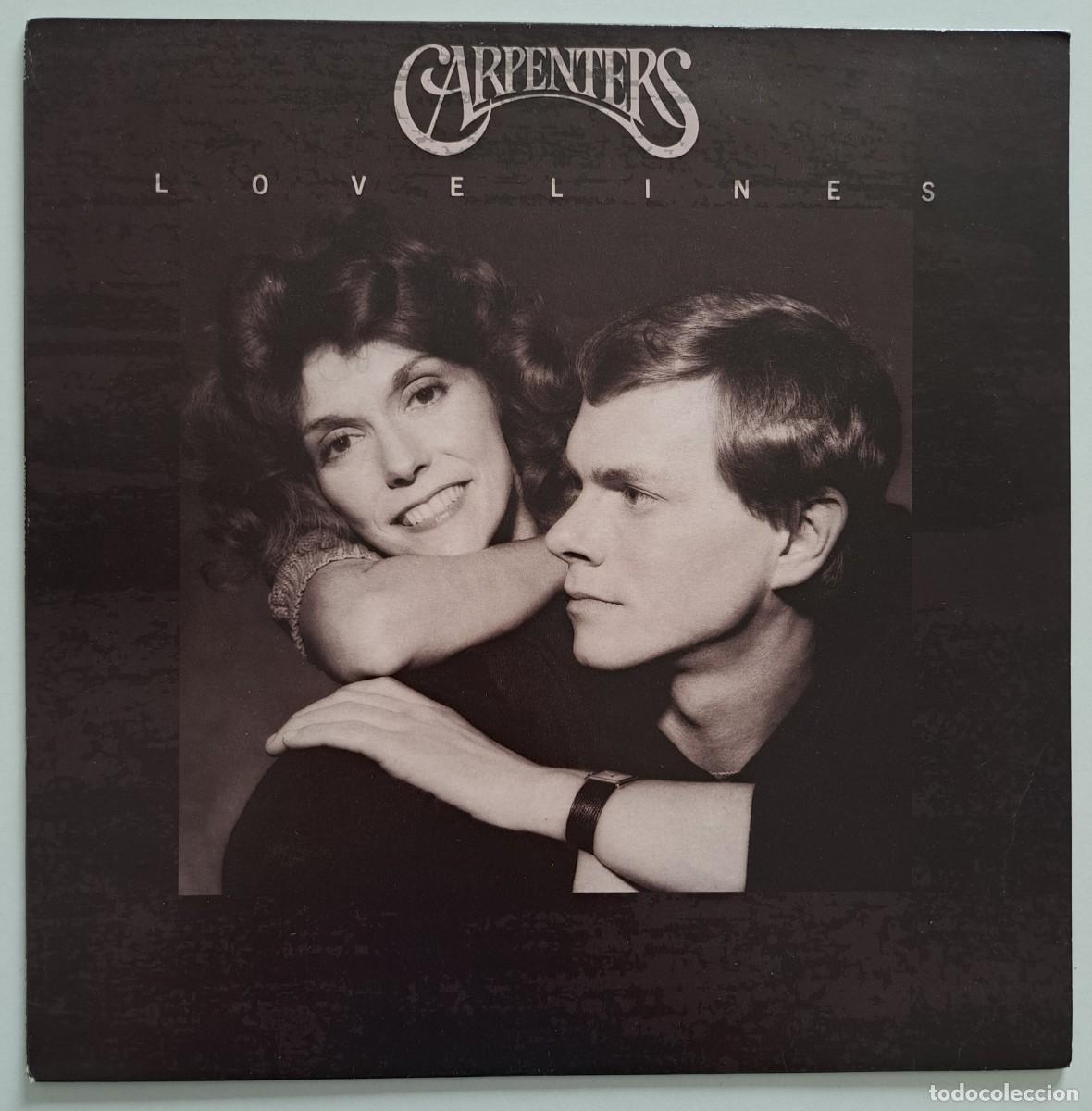 Discos de vinilo: CARPENTERS - LOVELINES - A&M Records &ndash; AMA 3931 - UK 1989