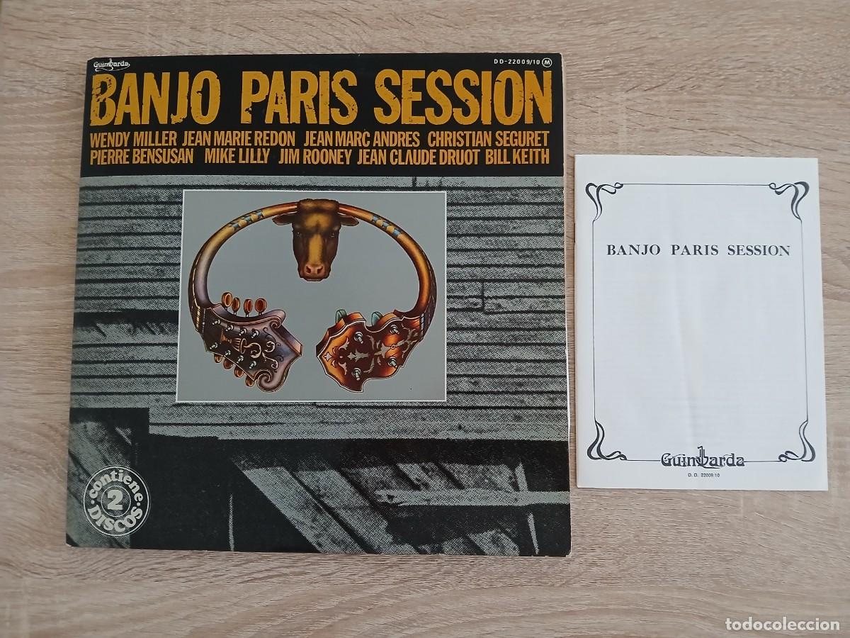 Discos de vinilo: BANJO PARIS SESSION - DOBLE LP - CARPETA ABIERTA - 1979