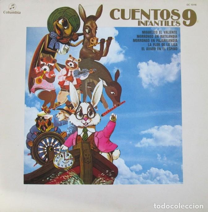 Discos de vinilo: CUADRO ACTORES RADIO MADRID - Cuentos Infantiles Vol 9. LP, ed espa&ntilde;ola 12&rdquo; 1976. Impecable (NM)