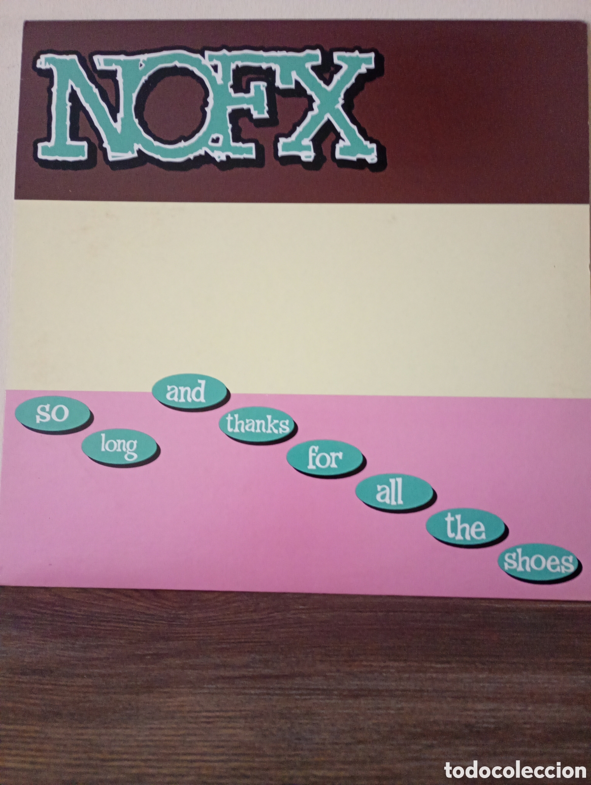 Discos de vinilo: NOFX, si long and thanks for all the shoes 1997. USA.