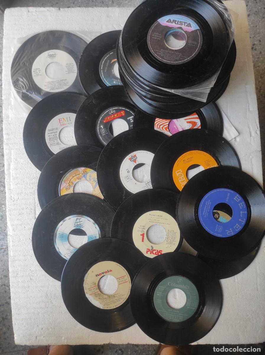 Discos de vinilo: lote 70 vinilos peque&ntilde;os m&uacute;sica de todo el mundo a&ntilde;os 60 ,70 , 80 sin caratula