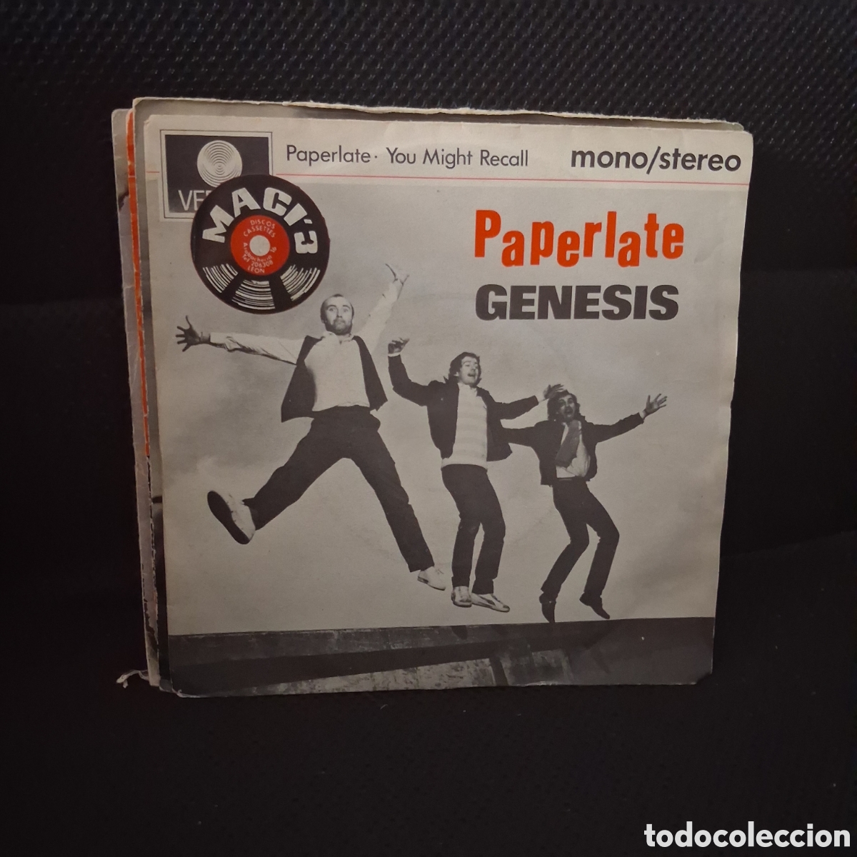 Discos de vinilo: Genesis Paperlate/ You MIght Recall
