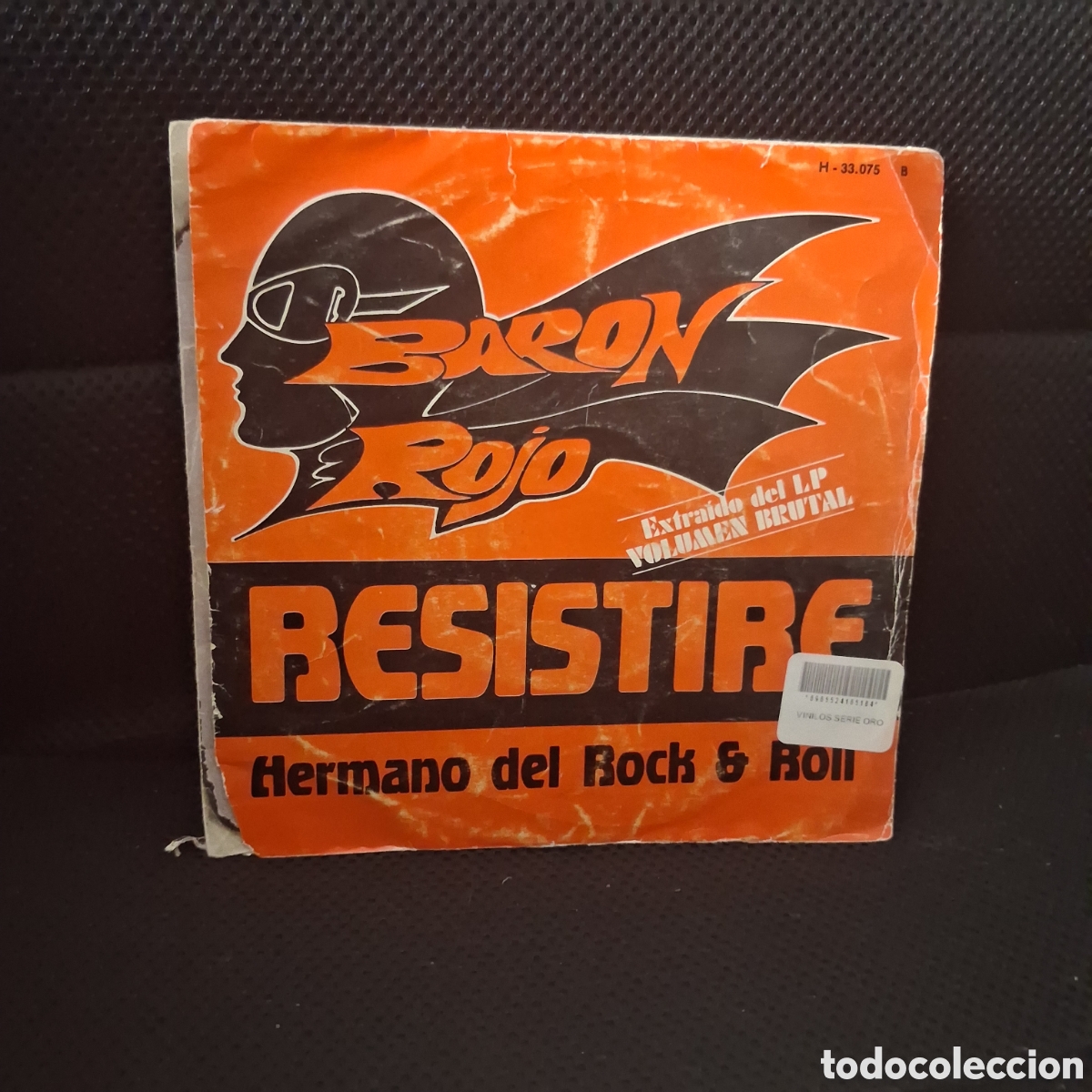 Discos de vinilo: BARON ROJO - RESISTIRE / HERMANO DEL ROCK
