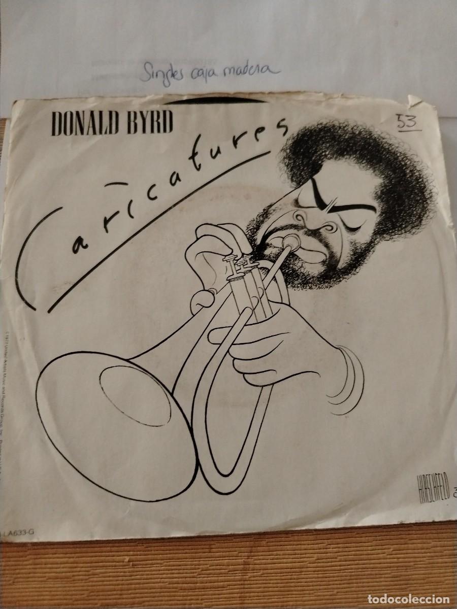 Discos de vinilo: Single vinilo Donald Byrd caricaturas