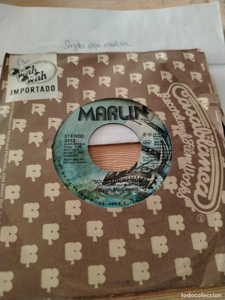 Discos de vinilo: Single vinilo sound of a drum Ralph macdonald
