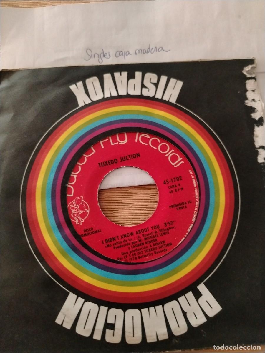 Discos de vinilo: Single vinilo tuxedo juction I didn't know about you
