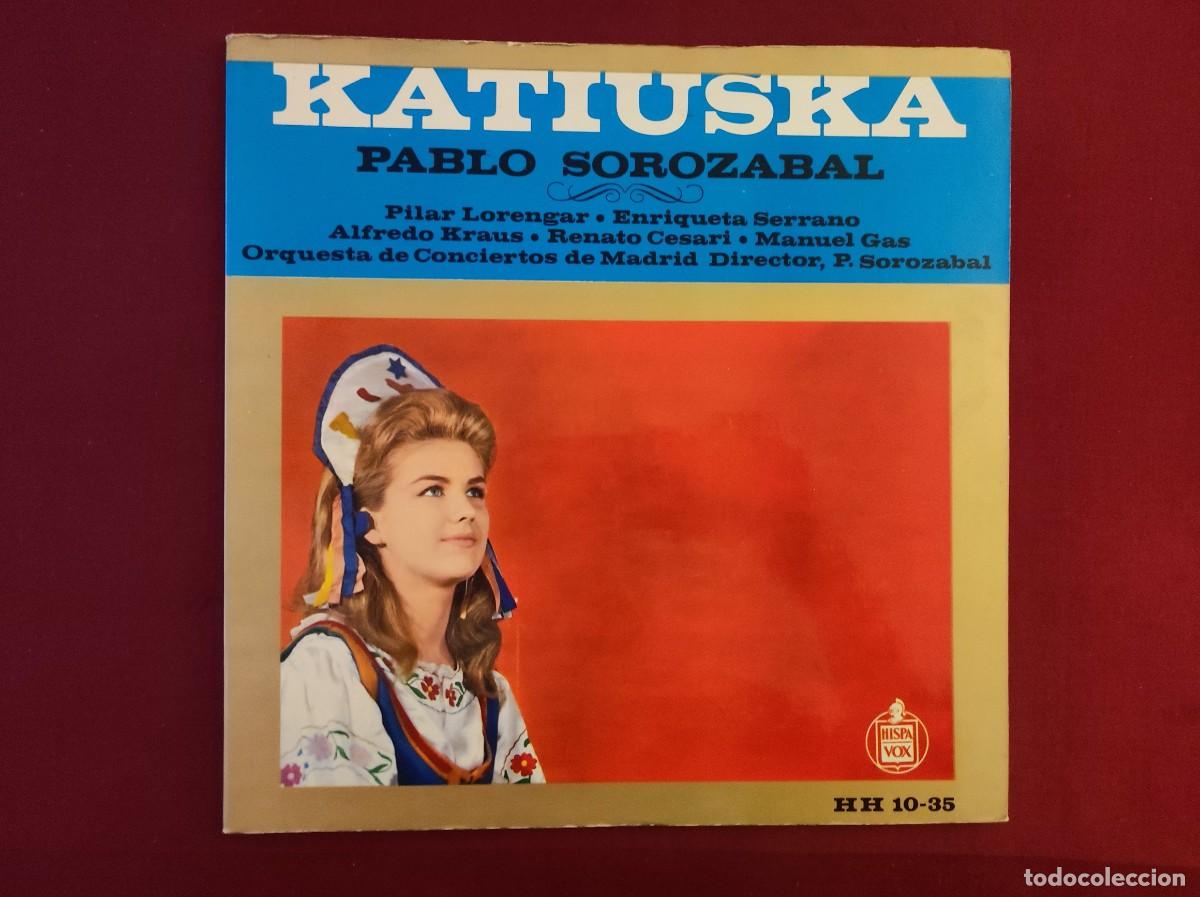 Discos de vinilo: Vinilo LP Katiuska - Pablo Soroz&aacute;bal (1958) - Hispavox HH 10-35