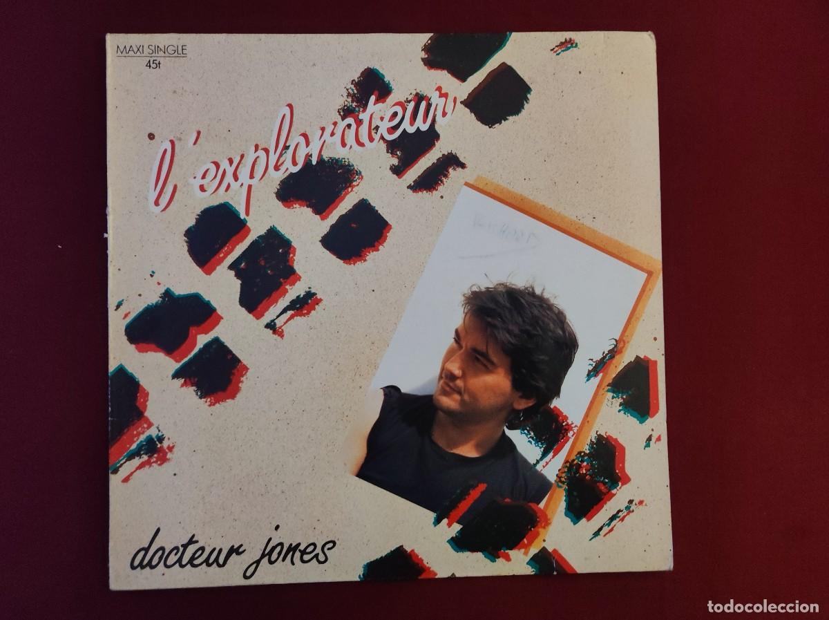 Discos de vinilo: Vinilo Maxi Single 45 RPM: Docteur Jones - L'Explorateur (1986)