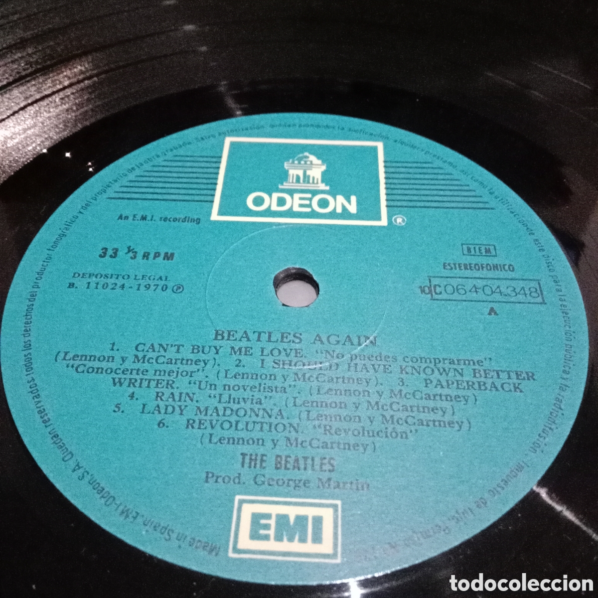 Discos de vinilo: THE BEATLES - BEATLES AGAIN - LP - Foto 3