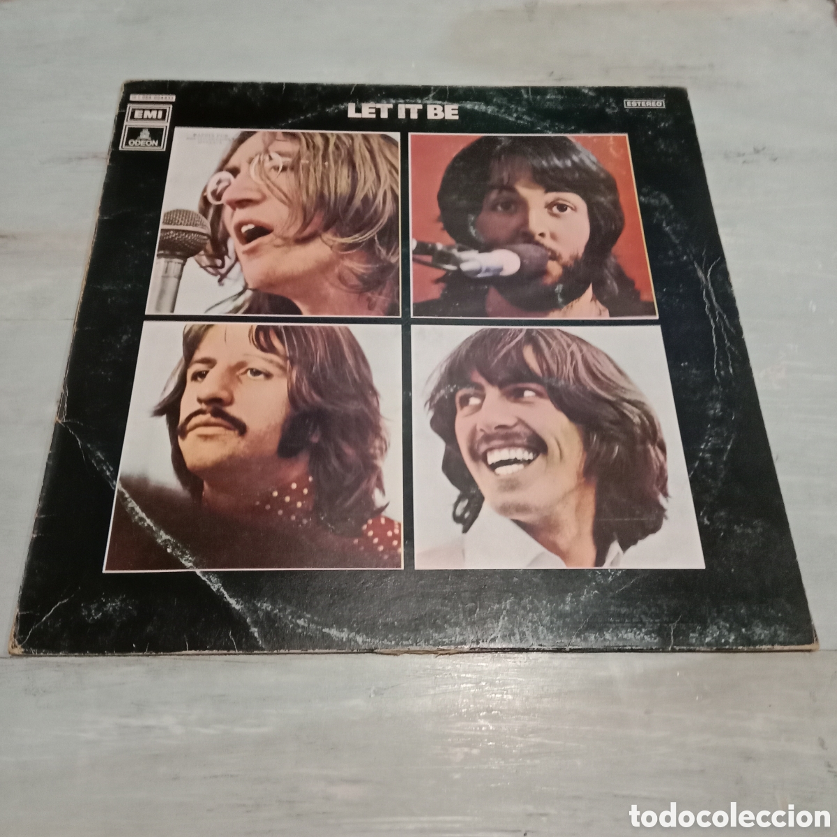 Discos de vinilo: THE BEATLES - LET IT BE - LP