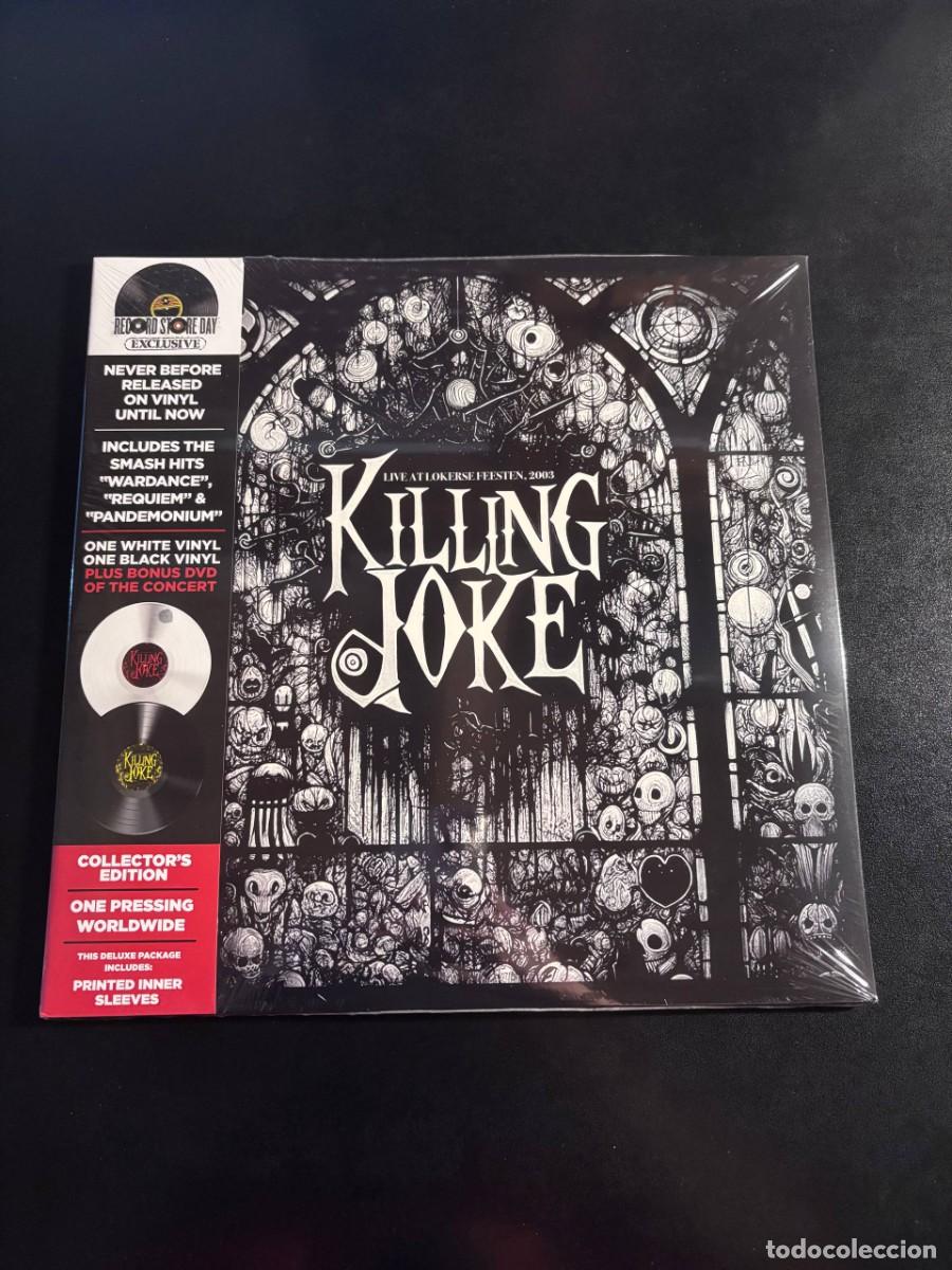 Discos de vinilo: Killing Joke Live At Lokerse Feesten 2003 Doble vinilo LP +DVD RSD record store day punk new wave