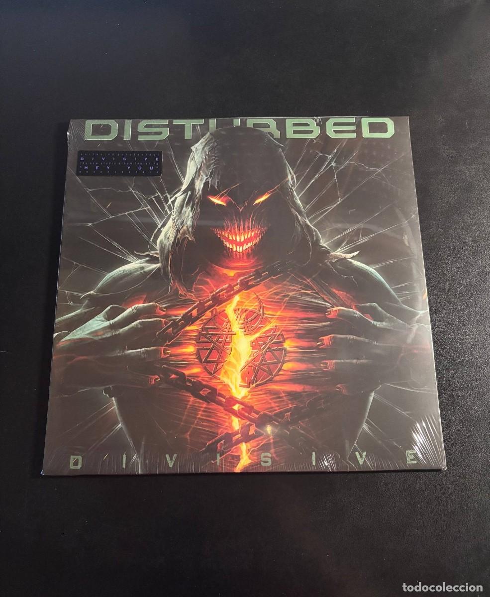 Discos de vinilo: Disturbed Divisive Disco de vinilo morado LP metal - Foto 1