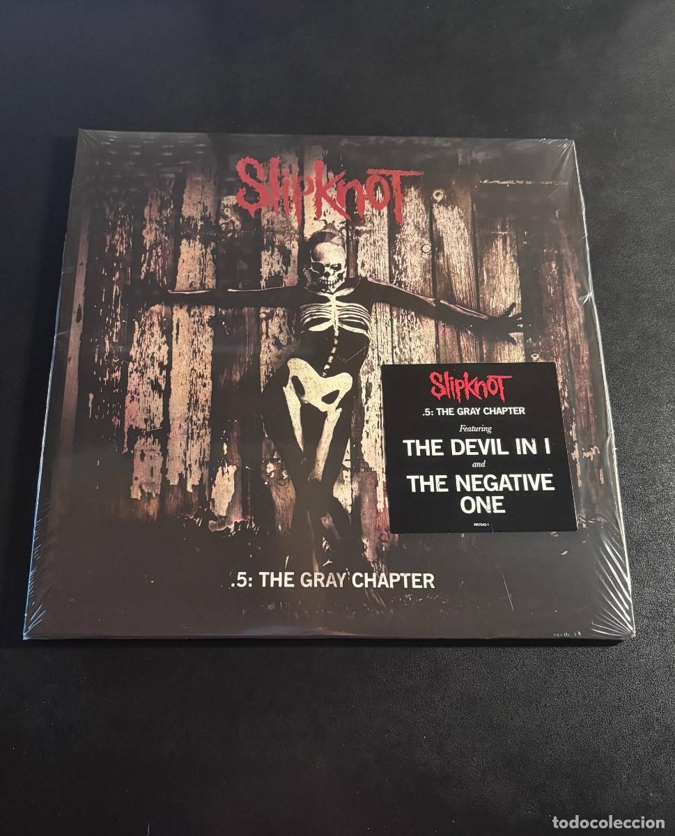 Discos de vinilo: Slipknot .5: The Gray Chapter Disco de vinilo LP nu metal Roadrunner Records