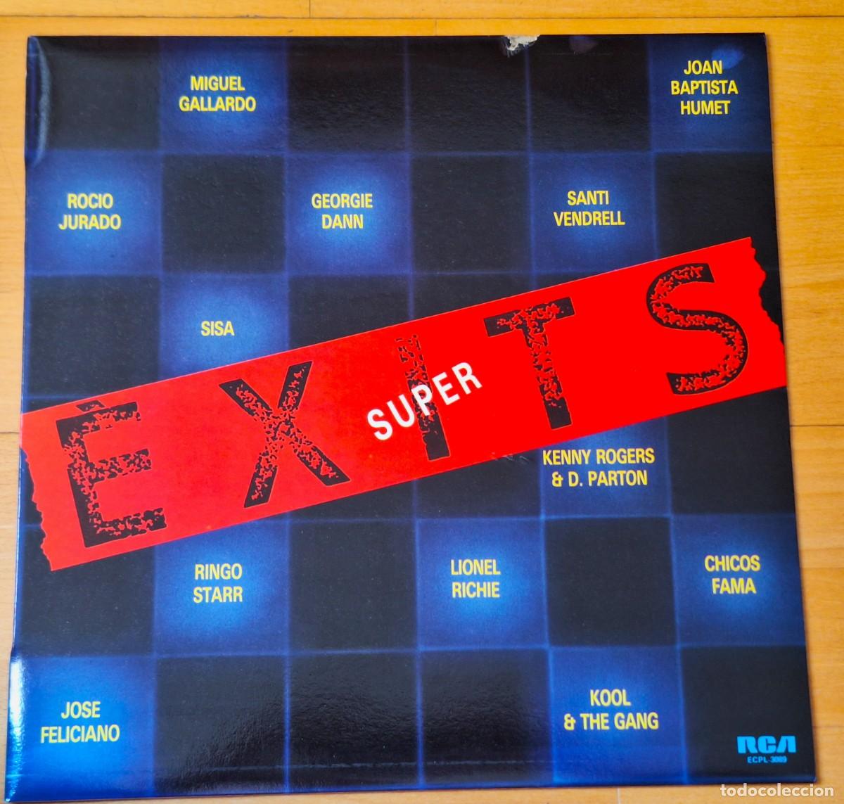 Discos de vinilo: SUPER EXITS - VERSIONES ORIGINALES - DISCO VINILO LP - R.C.A. A&Ntilde;O 1984 - PERFECTO ESTADO