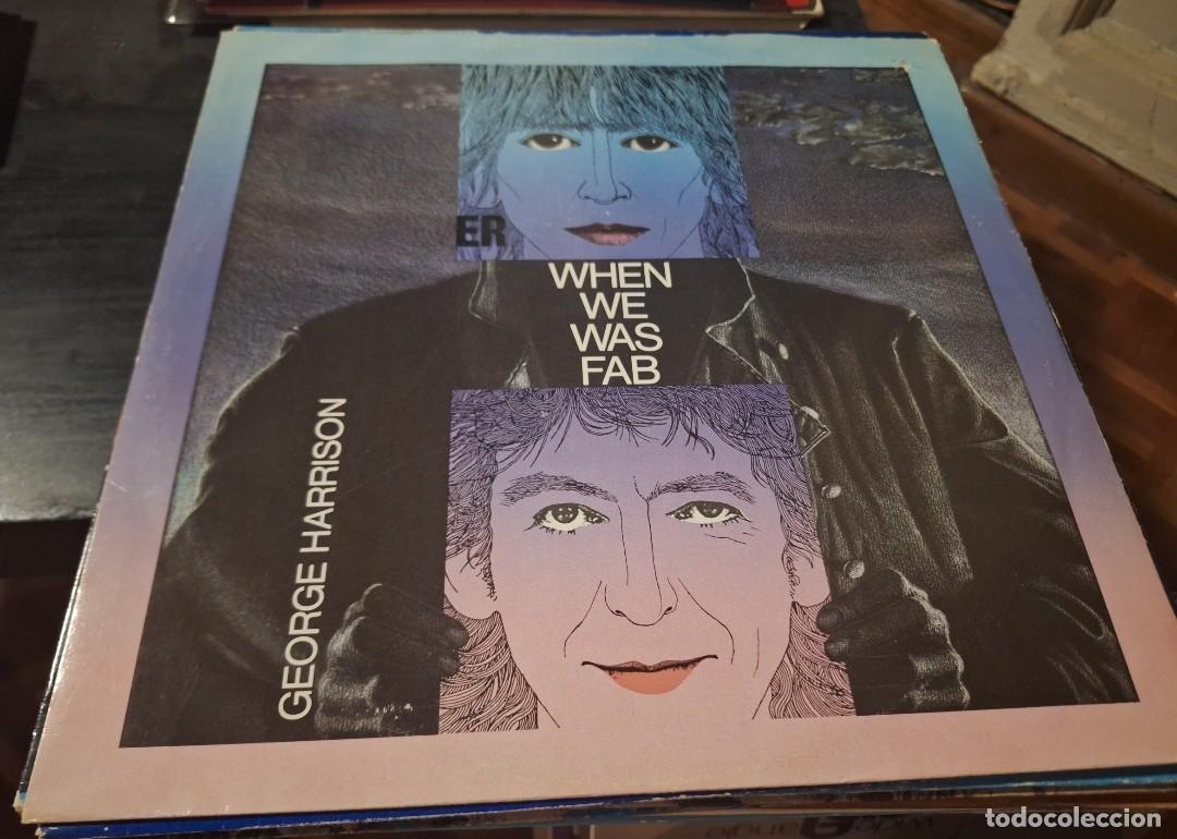 Discos de vinilo: GEORGE HARRISON - BEATLES - WHEN WE WAS FAB 12&rdquo; MAXI UK DARK HORSE 1988 - ROCK