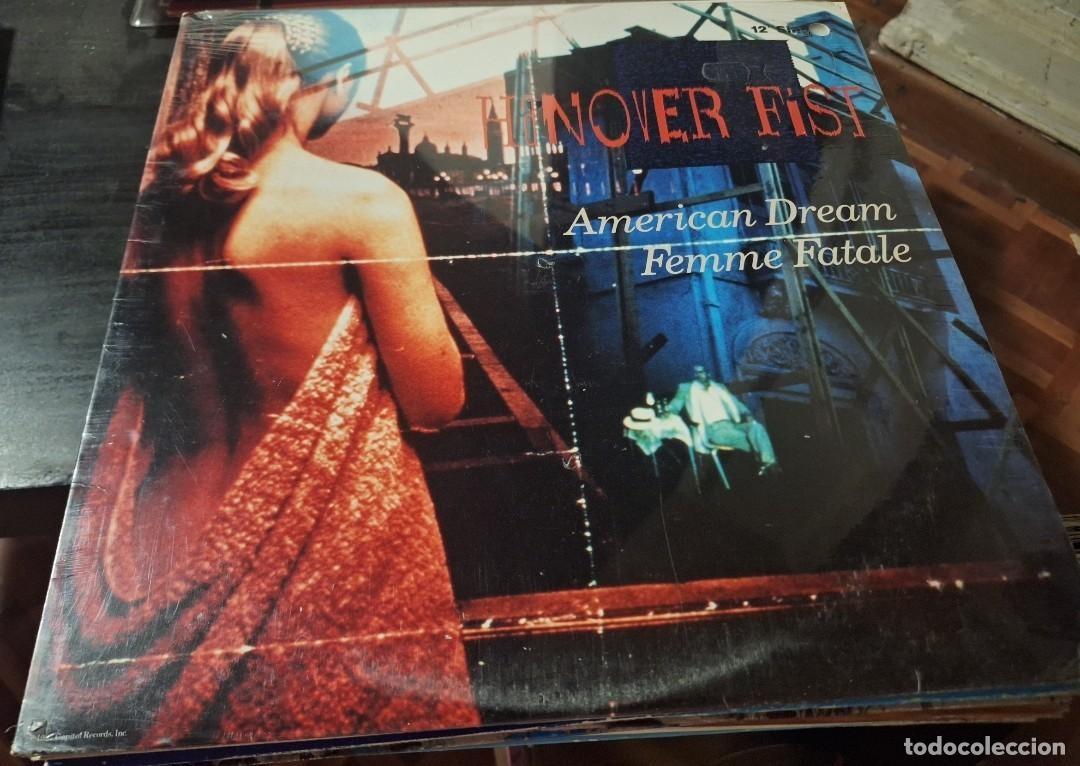 Discos de vinilo: HANOVER FIST - AMERICAN DREAM 12&rdquo; MAXI USA CAPITOL 1987 - SYNTH POP