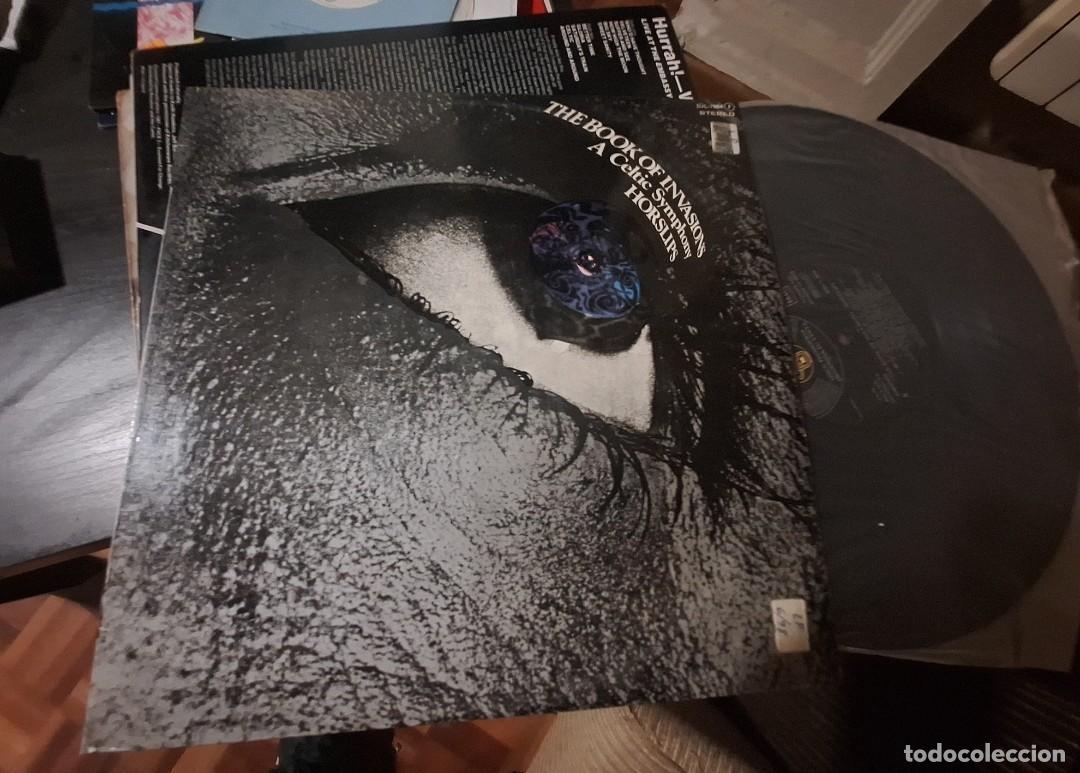 Discos de vinilo: HORSLIPS - THE BOOK OF INVASIONS ( A CELTIC SYMPHONY ) LP PROMOCIONAL DJM 1977 - PROG ROCK FOLK