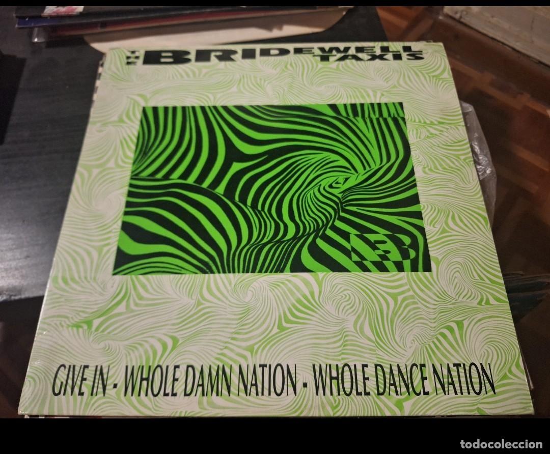 Discos de vinilo: BRIDEWELL TAXIS - GIVE IN 12&rdquo; MAXI UK STOLEN RECORDS 1990 - INDIE ROCK SYNTH POP