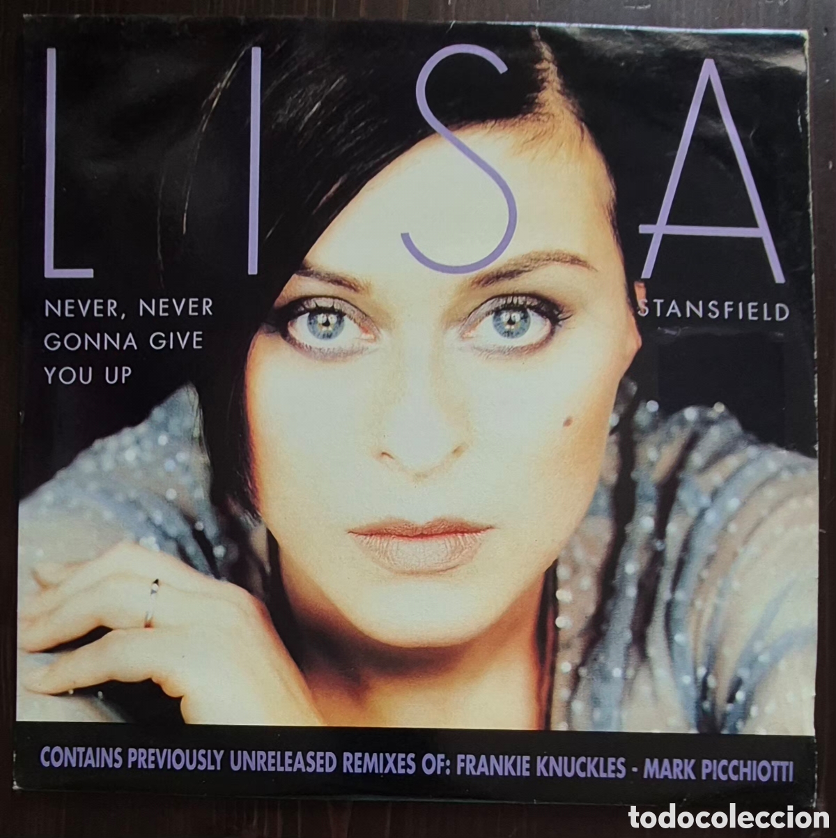 Discos de vinilo: MAXI - LISA STANSFIELD - NEVER, NEVER GONNA GIVE YOU UP - 1997 ITALIA (HOUSE)