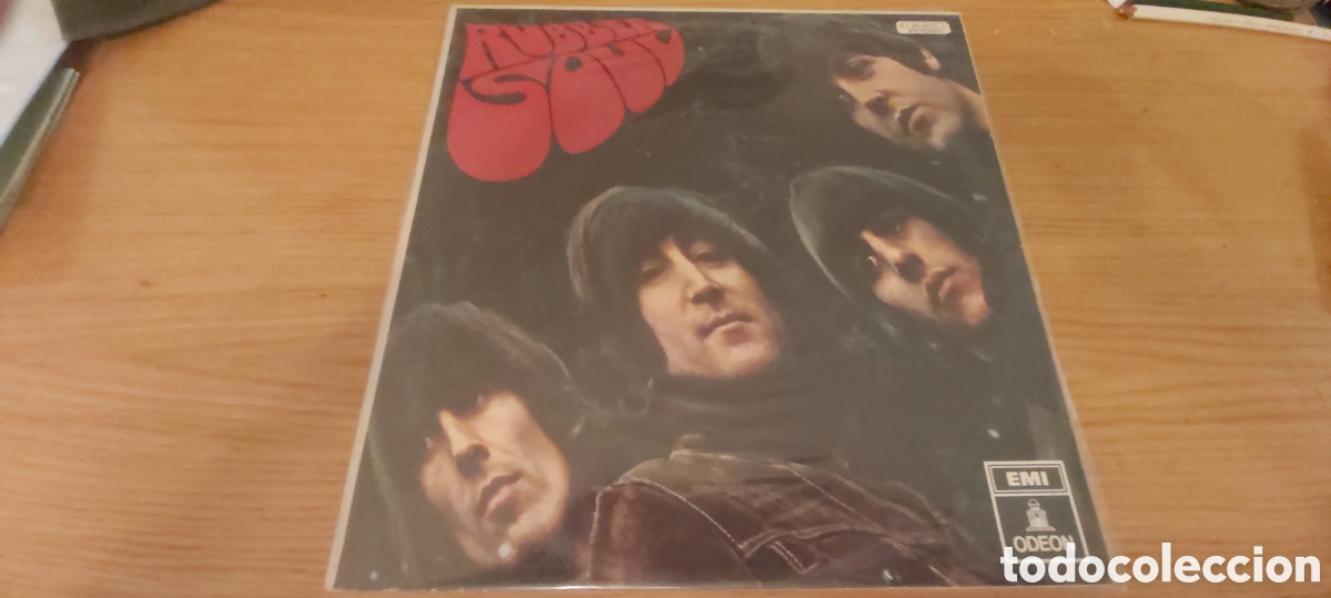 Discos de vinilo: THE BEATLES - RUBBER SOUL LP SPAIN 1966