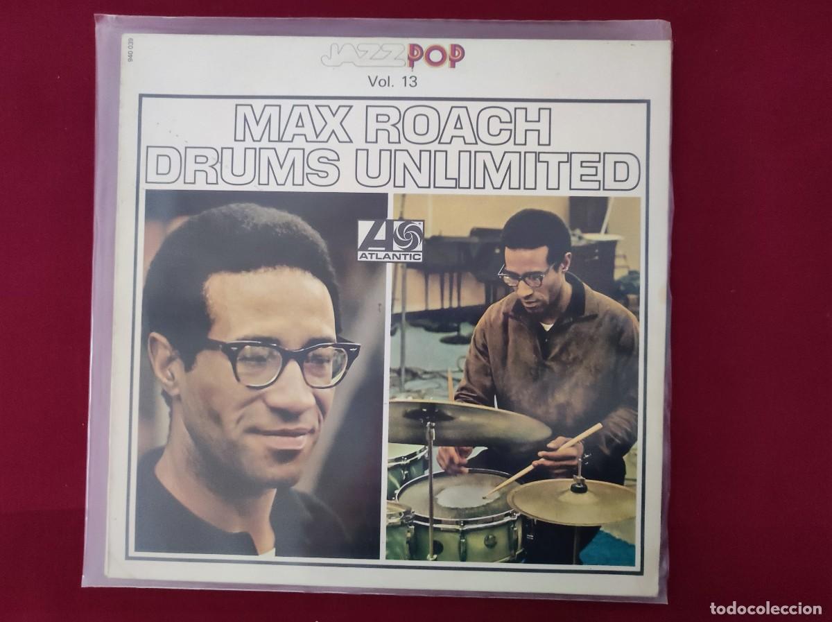 Discos de vinilo: Vinilo Jazz - Max Roach - Drums Unlimited - Ed. Francia - Atlantic Records