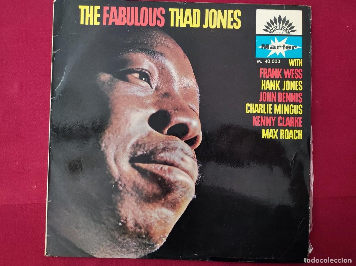 Disques de vinyle: Vinilo Jazz - The Fabulous Thad Jones - Ed. Espa&ntilde;a 1968 - America Records/Marfer
