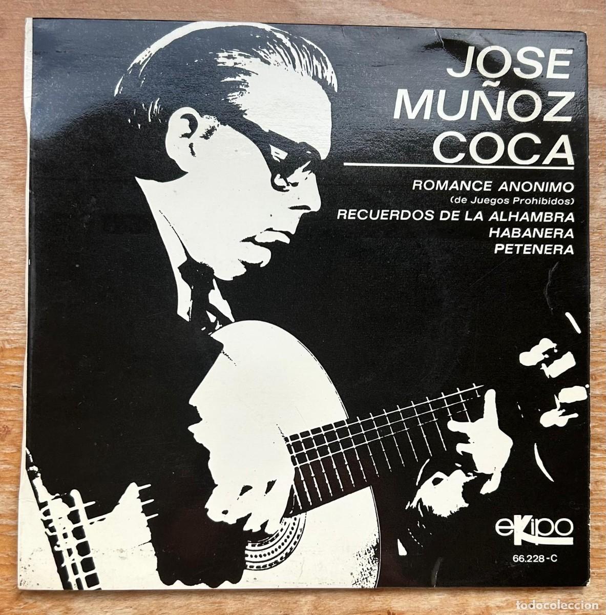 Discos de vinilo: JOS&Eacute; MU&Ntilde;OZ COCA - ROMANCE AN&Oacute;NIMO - T&Aacute;RREGA, SAINZ DE LA MAZA - 1970