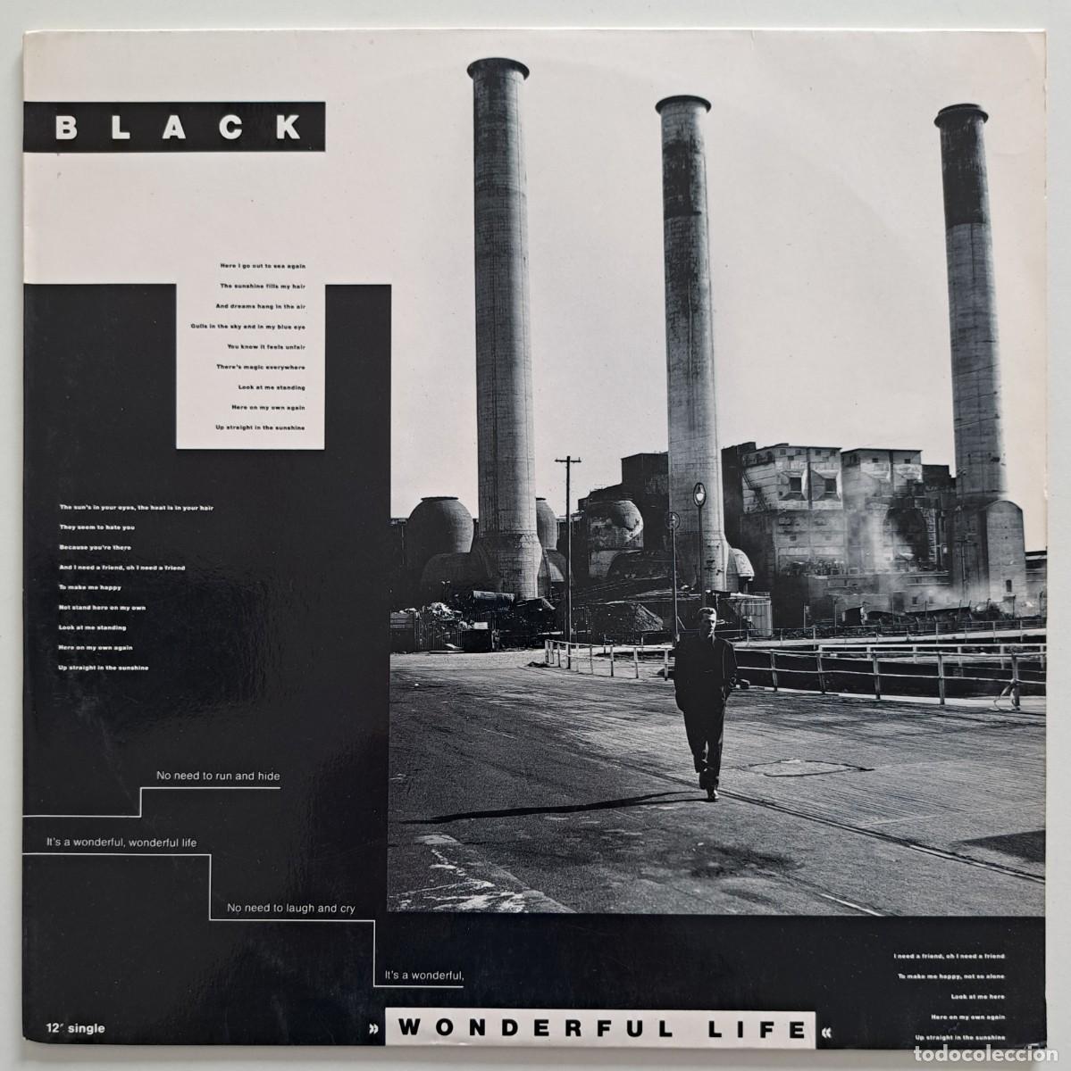Discos de vinilo: BLACK - WONDERFUL LIFE - A&M Records &ndash; 392235-1 (MAXI SINGLE) - SPAIN 1987